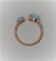 Anello Guerretta Gioielli Donna Anello Con Topazio in Oro rosa Topazio GUERR126 - GUERR126